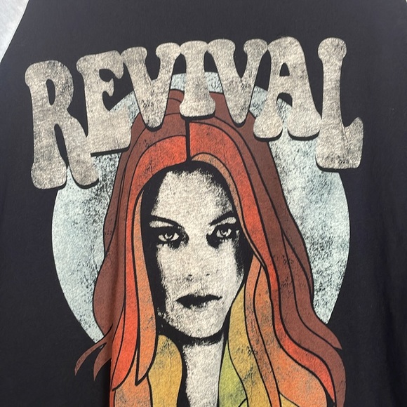 SELENA GOMEZ 2016 Revival Tour Raglan Baseball Jersey T-shirt size XL - Picture 6 of 12